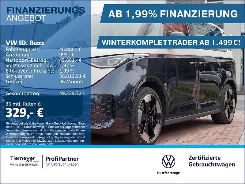 Candyweiss/starlight blue sond Gebraucht 2023 VW ID. Buzz Pro Van | 46.880 € (Fairer Preis) - Bild 1/4