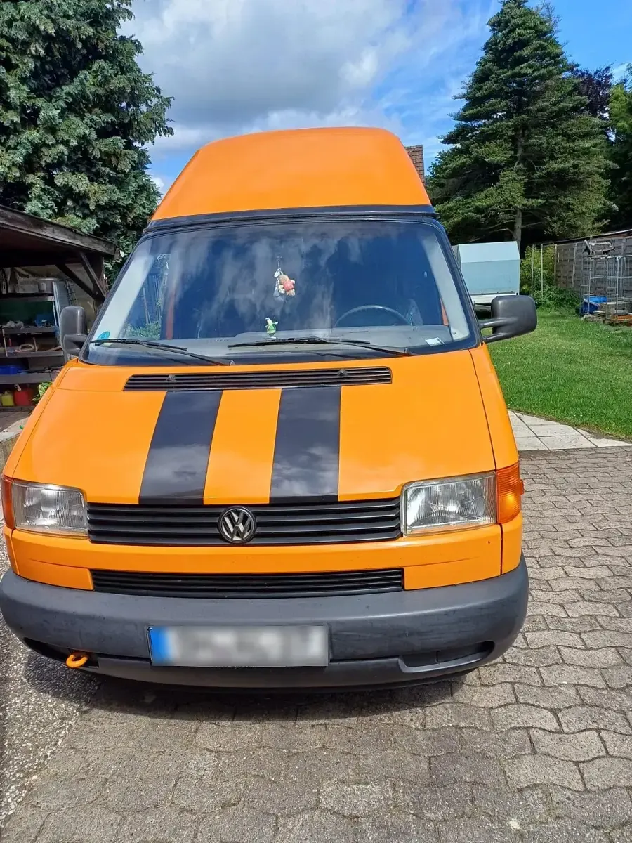Gebraucht VW T4 88 PS (64 kW) 2003 Orange Van