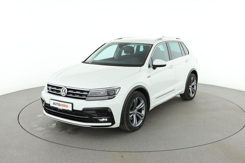 Weiß Gebraucht 2018 VW Tiguan Highline SUV | 24.260 € (Superpreis) - Bild 1/4