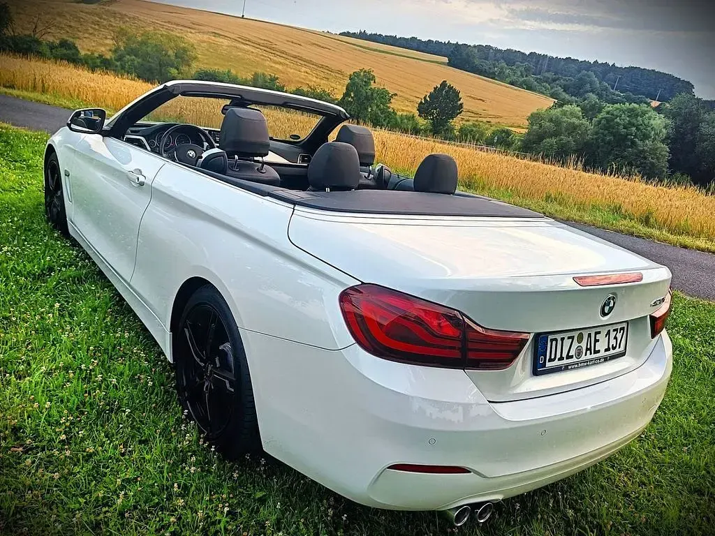 Gebraucht BMW 420 Cabriolet Advantage 184 PS (135 kW) 2020 Weiß Cabrio