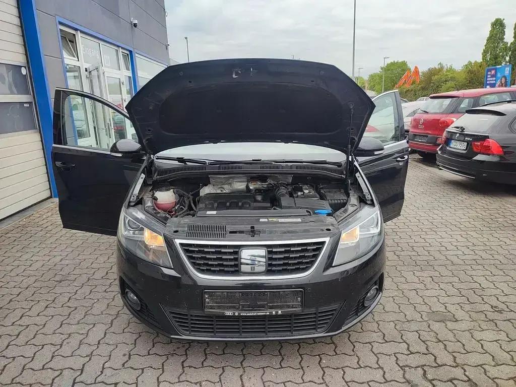 Gebraucht Seat Alhambra 177 PS (130 kW) 2021 Schwarz Van / Kleinbus