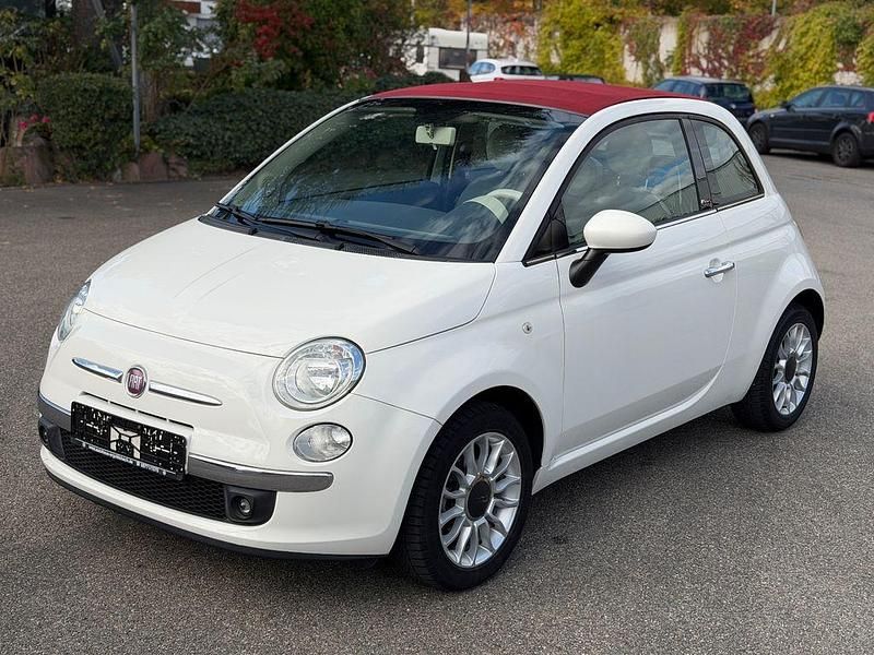 Weiß Gebraucht 2014 Fiat 500C Lounge Cabrio | 7.490 € (Guter Preis) - Bild 1/4