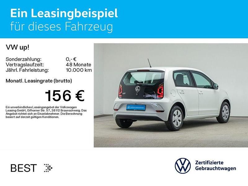 Gebraucht VW up! Move 65 PS (47 kW) 2021 Pure white Kleinwagen
