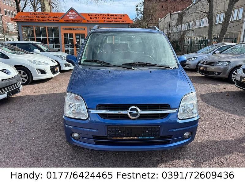 Second-hand Opel Agila 75 CP (55 kW) 2002 Albastru Monovolum