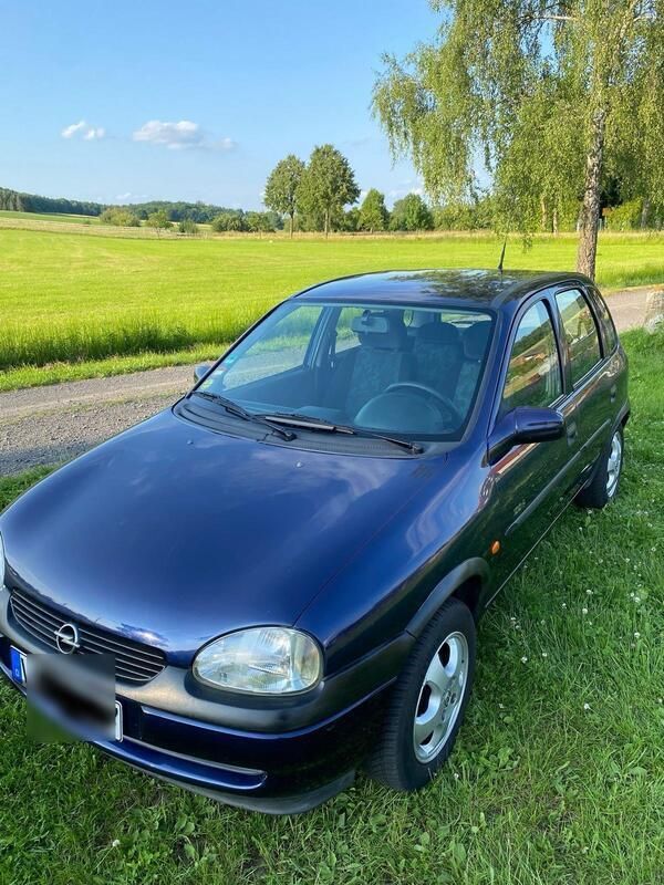Blau Gebraucht 2000 Opel Corsa Limousine | 2.400 € (Teuer) - Bild 1/4