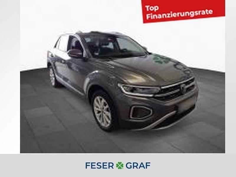 Indiumgrau metallic Gebraucht 2022 VW T-Roc Style SUV | 24.290 € (Superpreis) - Bild 1/4