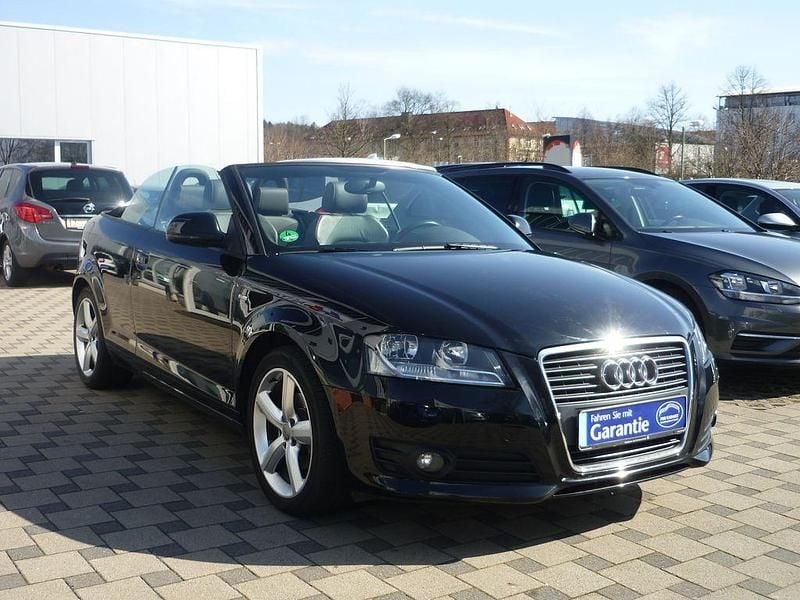 Gebraucht Audi A3 Cabriolet S-Line 105 PS (77 kW) 2010 Schwarz Cabrio