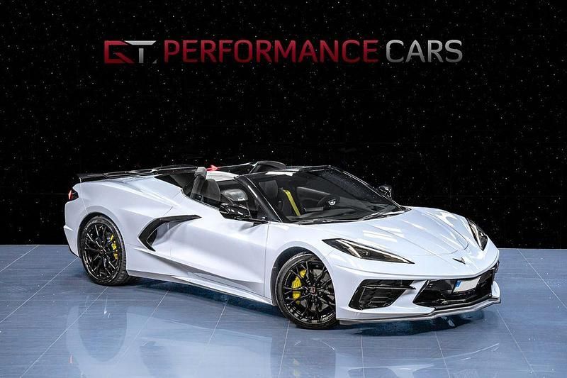 Weiß Gebraucht 2023 Chevrolet Corvette Stingray Cabrio | 117.490 € - Bild 1/3