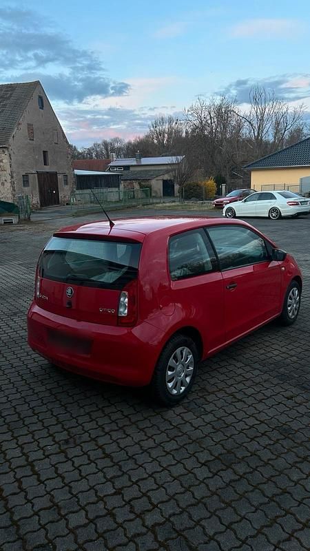 Gebraucht Skoda Citigo 60 PS (44 kW) 2013 Rot Kleinwagen