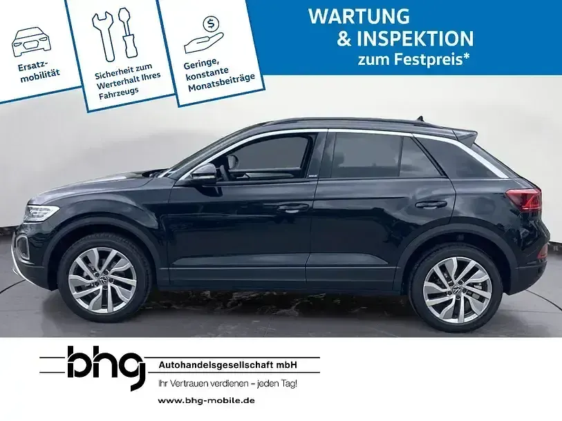 Gebraucht VW T-Roc Life 150 PS (110 kW) 2024 Deep black perleffekt SUV