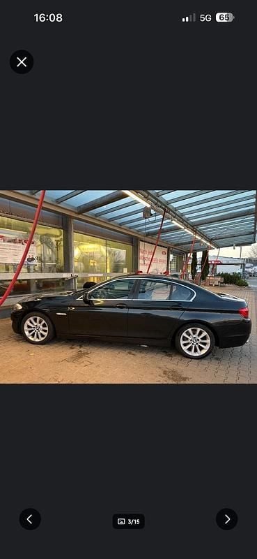 Gebraucht BMW 520 184 PS (135 kW) 2010 Schwarz Limousine