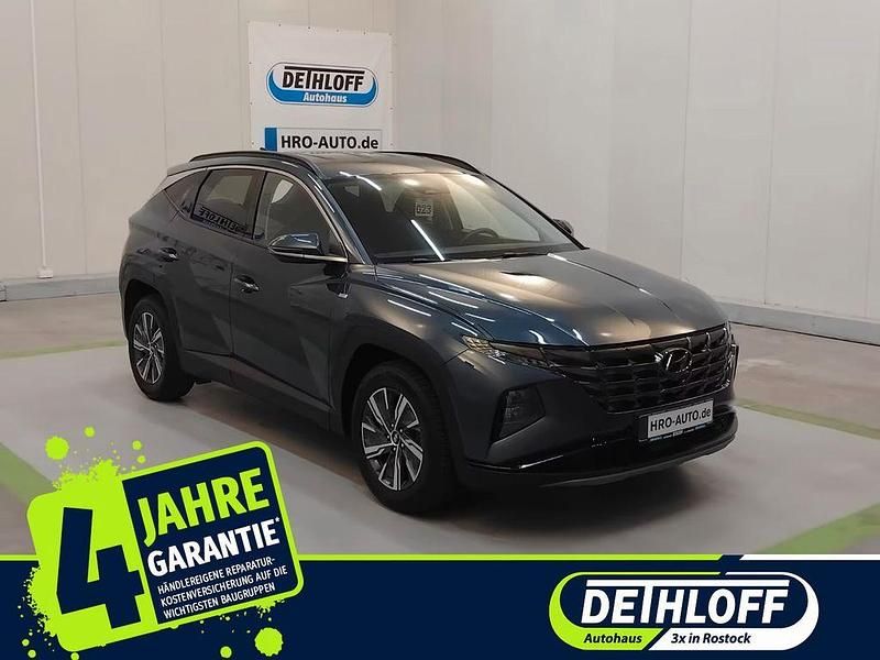 Blau Gebraucht 2022 Hyundai Tucson SUV | 25.500 € (Fairer Preis) - Bild 1/4