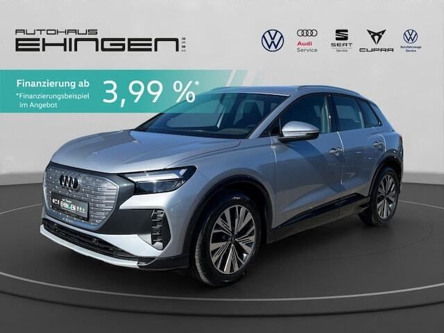 Silber Gebraucht 2022 Audi Q4 e-tron Sport SUV | 34.888 € (Guter Preis) - Bild 1/3