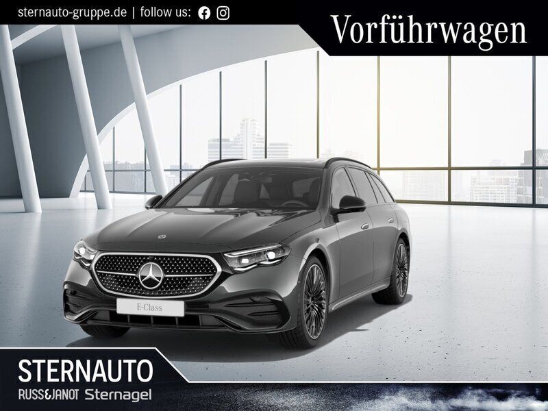 Graphitgrau Gebraucht 2024 Mercedes E300 AMG line Kombi | 82.900 € - Bild 1/4