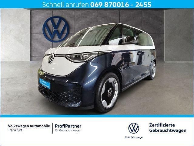 Candyweiß/ starlight blue met Gebraucht 2024 VW ID. Buzz Pro Van | 53.980 € (Etwas zu teuer) - Bild 1/4