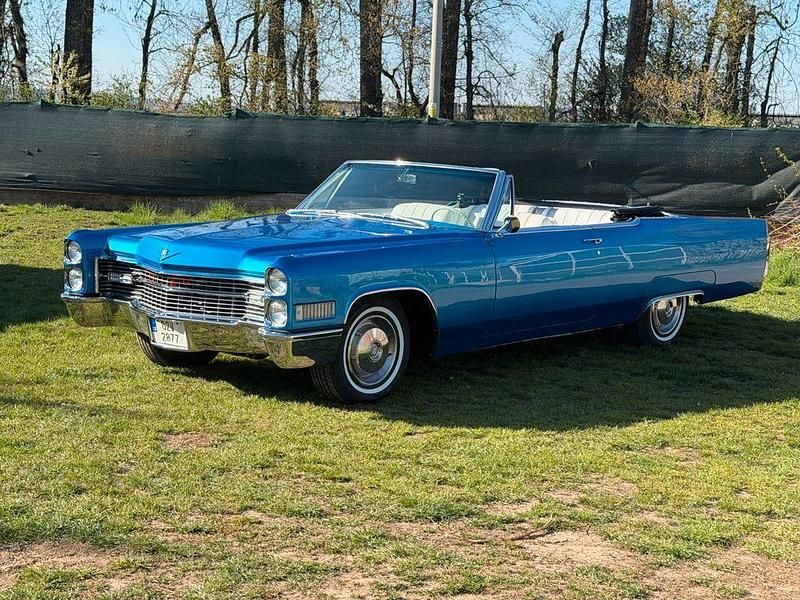Second-hand Cadillac Deville 344 CP (253 kW) 1966 Albastru Berlinǎ