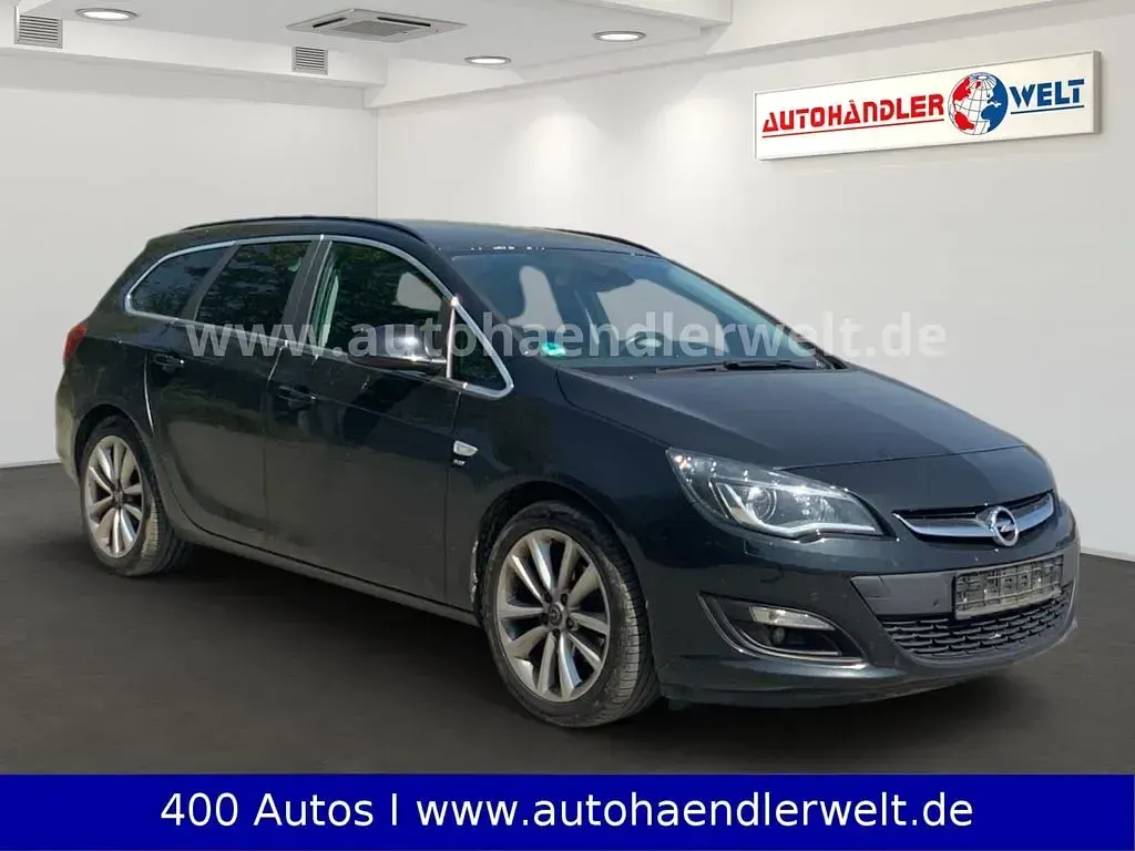 Gebraucht Opel Astra Edition 136 PS (100 kW) 2014 Schwarz Kombi