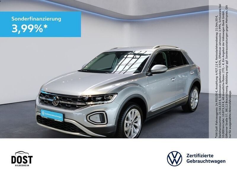 Pyritsilber metallic Gebraucht 2024 VW T-Roc Style SUV | 29.960 € (Guter Preis) - Bild 1/4