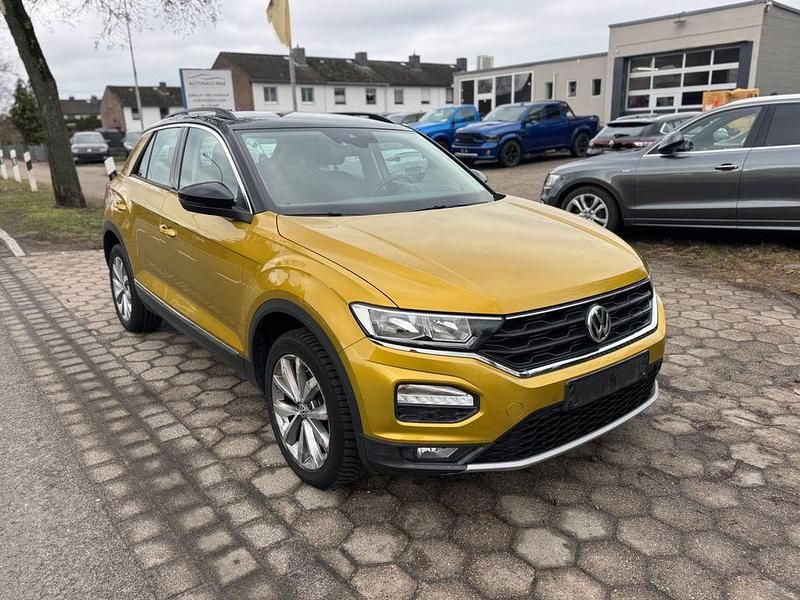 Gebraucht VW T-Roc Style 150 PS (110 kW) 2018 Gelb SUV