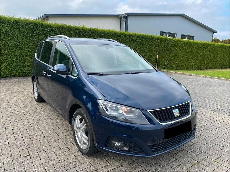 Blau Gebraucht 2014 Seat Alhambra 4You Van / Kleinbus | 9.500 € (Superpreis) - Bild 1/4