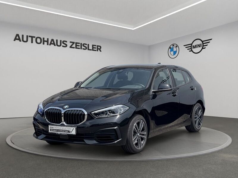 Saphirschwarz Gebraucht 2024 BMW 116 Advantage Kleinwagen | 25.350 € (Fairer Preis) - Bild 1/4