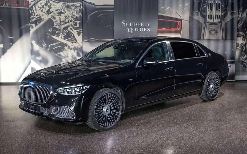 Obsidianblack metallic Neu 2025 Mercedes S680 Maybach Limousine | 271.915 € (Guter Preis) - Bild 1/4