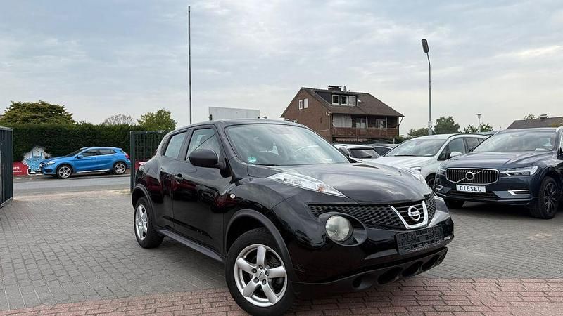 Schwarz (black) Gebraucht 2012 Nissan Juke Visia SUV | 6.500 € (Fairer Preis) - Bild 1/4