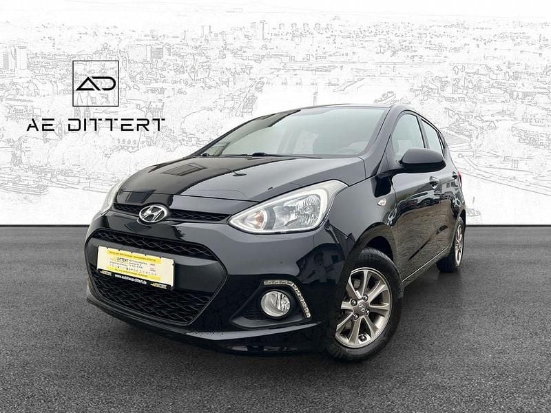 Schwarz Gebraucht 2015 Hyundai i10 YES! Kleinwagen | 7.990 € (Fairer Preis) - Bild 1/4