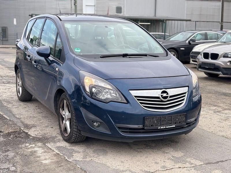 Gebraucht Opel Meriva Innovation 101 PS (74 kW) 2010 Blau Van / Kleinbus