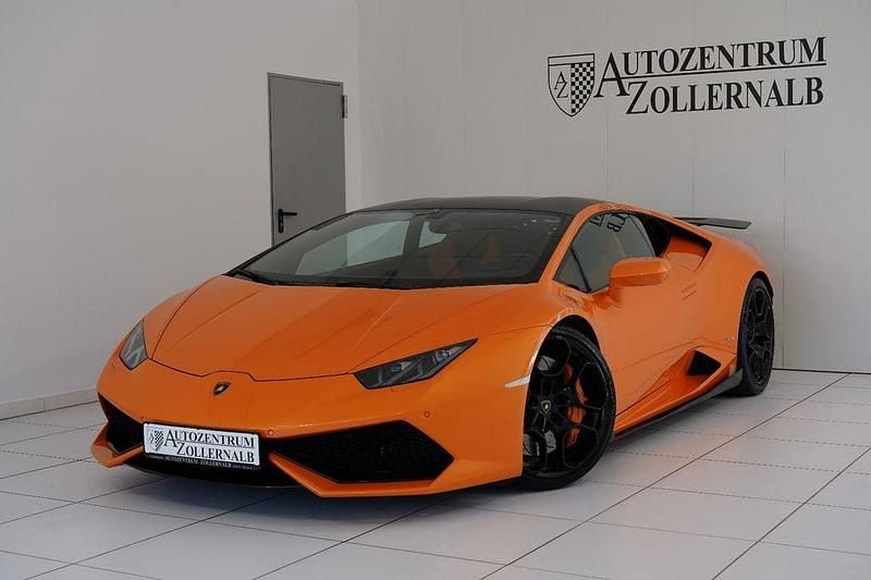 Orange Gebraucht 2015 Lamborghini Huracán Coupé | 187.990 € (Fairer Preis) - Bild 1/4