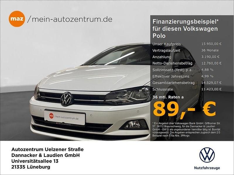 Gebraucht VW Polo Active 95 PS (69 kW) 2021 Pure white Kleinwagen