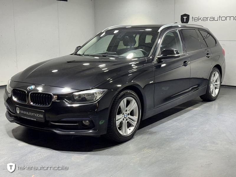 Schwarz Gebraucht 2017 BMW 320 Sport Line Kombi | 13.990 € (Fairer Preis) - Bild 1/4