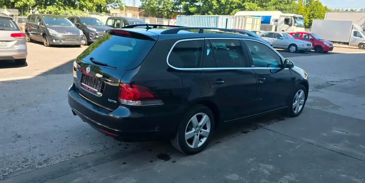 Gebraucht VW Golf VII Style 140 PS (102 kW) 2012 Schwarz Kombi