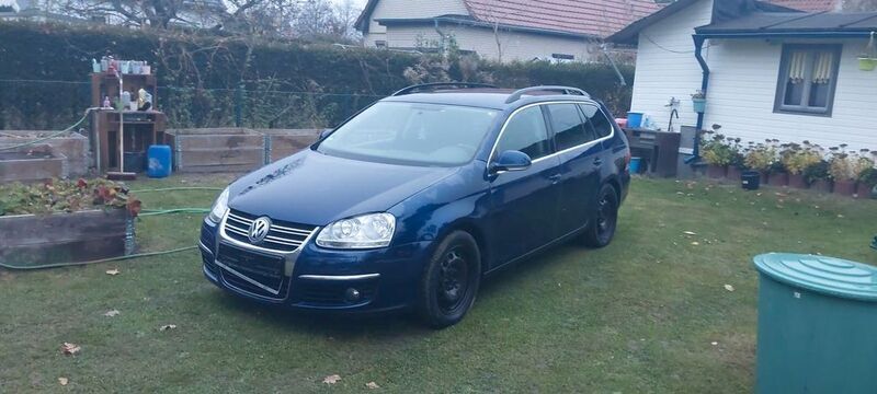 Blau Gebraucht 2008 VW Golf VI Comfortline Kombi | 800 € (Superpreis) - Bild 1/4