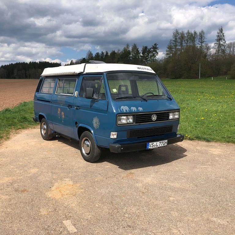 Usado VW Multivan 70 HP (51 kW) 1987 Azul Monovolume