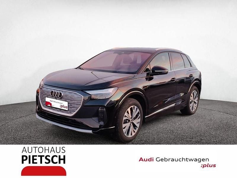 Gebraucht Audi Q4 e-tron Advanced 150 kW (204 PS) 2022 Mythosschwarz metallic SUV