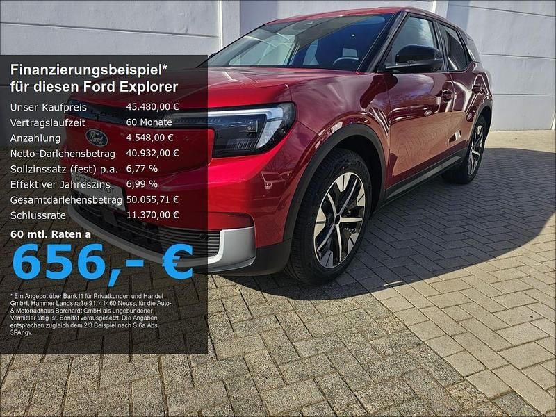 Lucid red metallic (rot) Gebraucht 2025 Ford Explorer SUV | 45.479 € - Bild 1/4