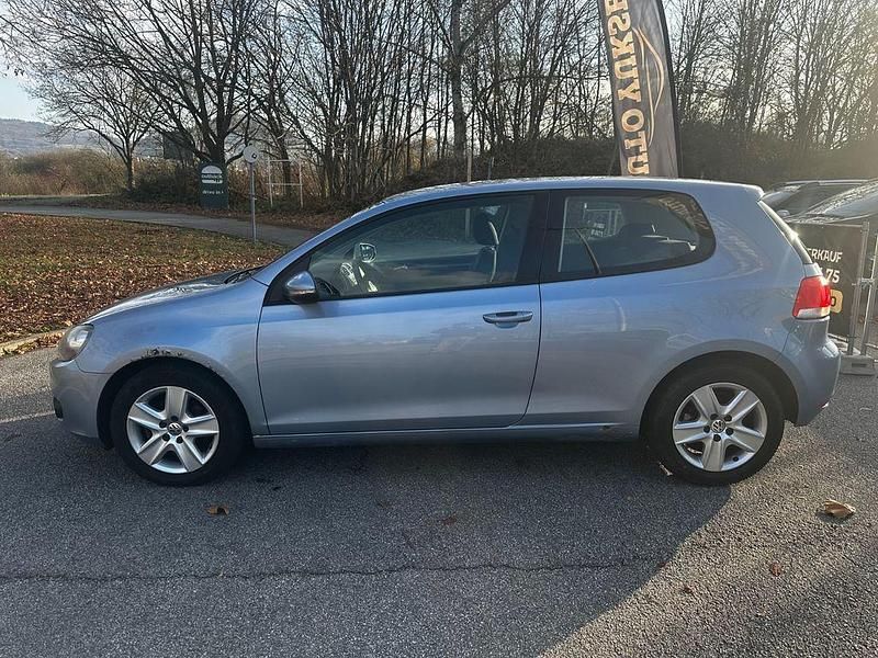 Gebraucht VW Golf VI Comfortline 80 PS (58 kW) 2009 Blau Kleinwagen