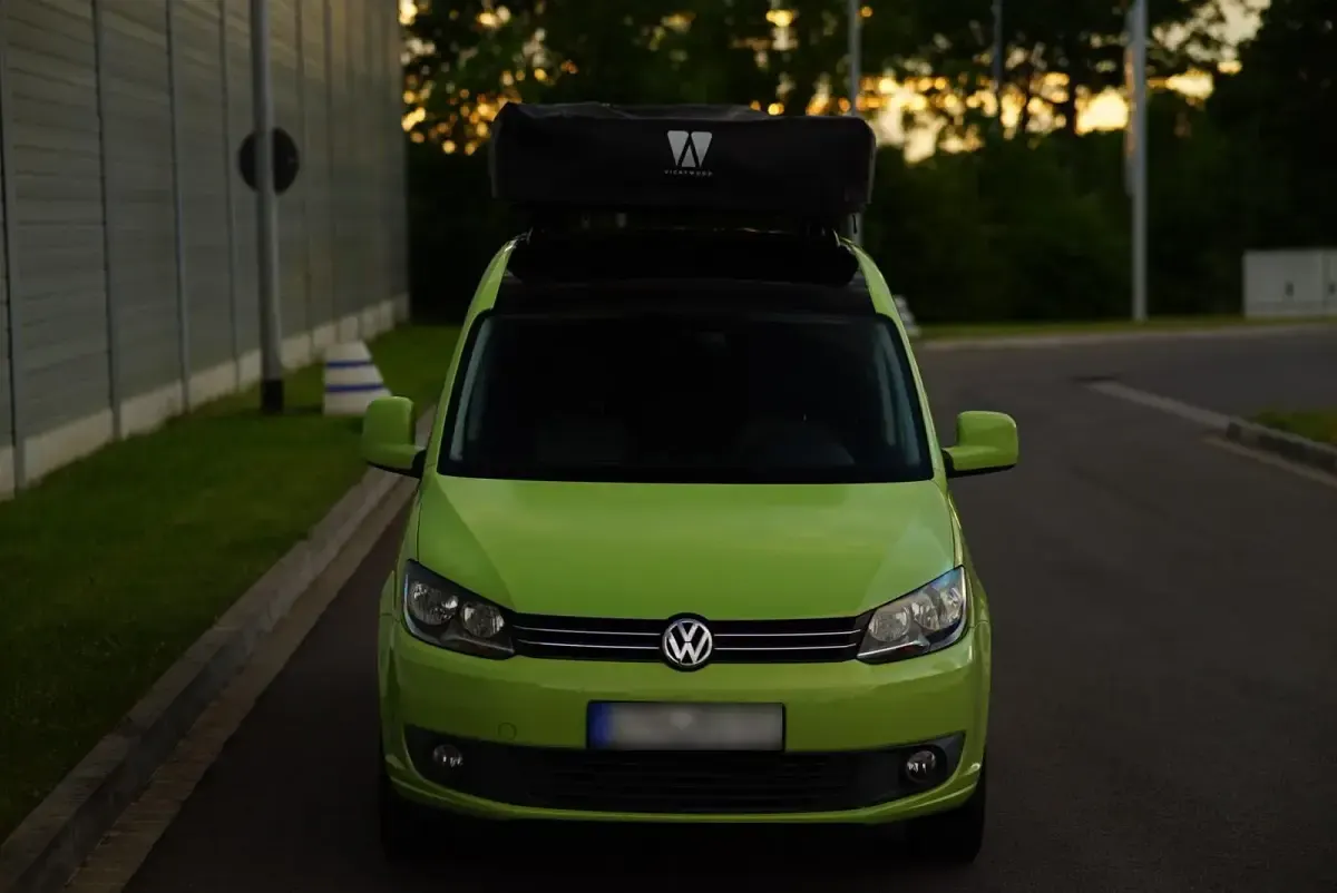 Gebraucht VW Caddy Edition 102 PS (75 kW) 2012 Grün Van / Kleinbus