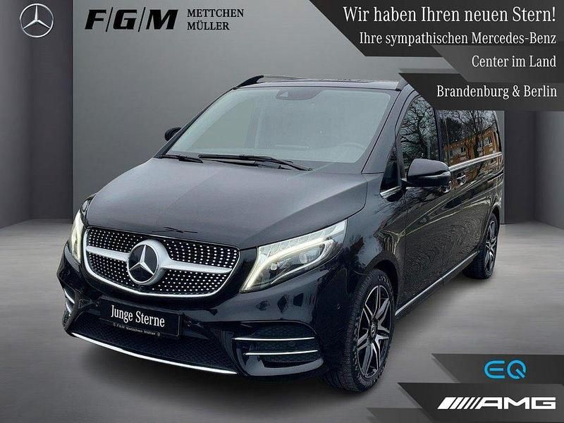 Gebraucht Mercedes V300 Avantgarde Edition 239 PS (175 kW) 2020 Obsidianschwarz metallic Van / Kleinbus
