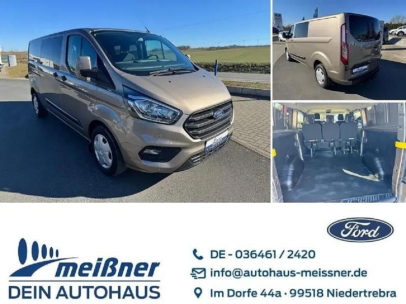 Pyritsilber metallic Gebraucht 2018 Ford Transit Custom Trend Kombi | 22.650 € - Bild 1/4