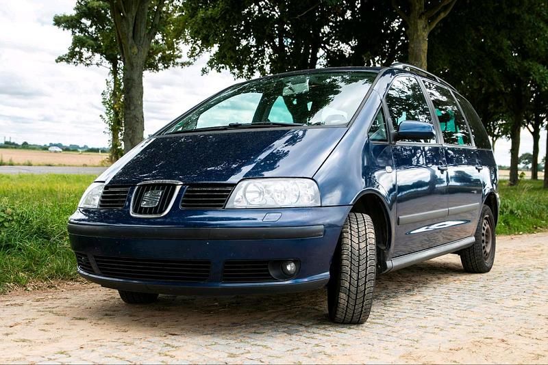 Gebraucht Seat Alhambra 140 PS (102 kW) 2007 Blau Van / Kleinbus