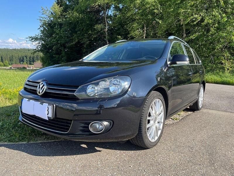 Schwarz Gebraucht 2013 VW Golf VII Highline Kombi | 3.950 € (Superpreis) - Bild 1/4