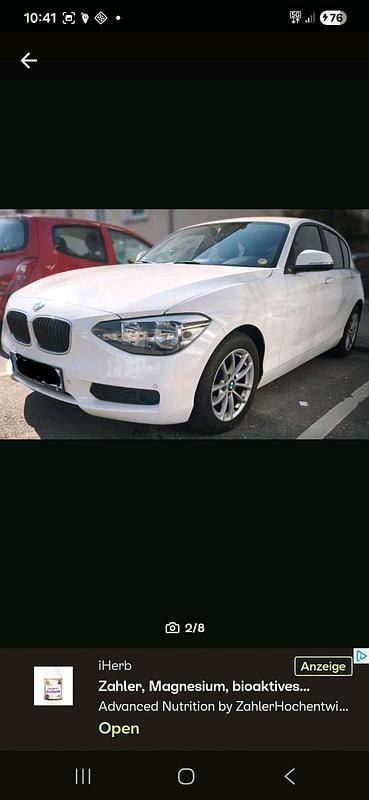 Gebraucht BMW 116 136 PS (100 kW) 2013 Weiß Kleinwagen