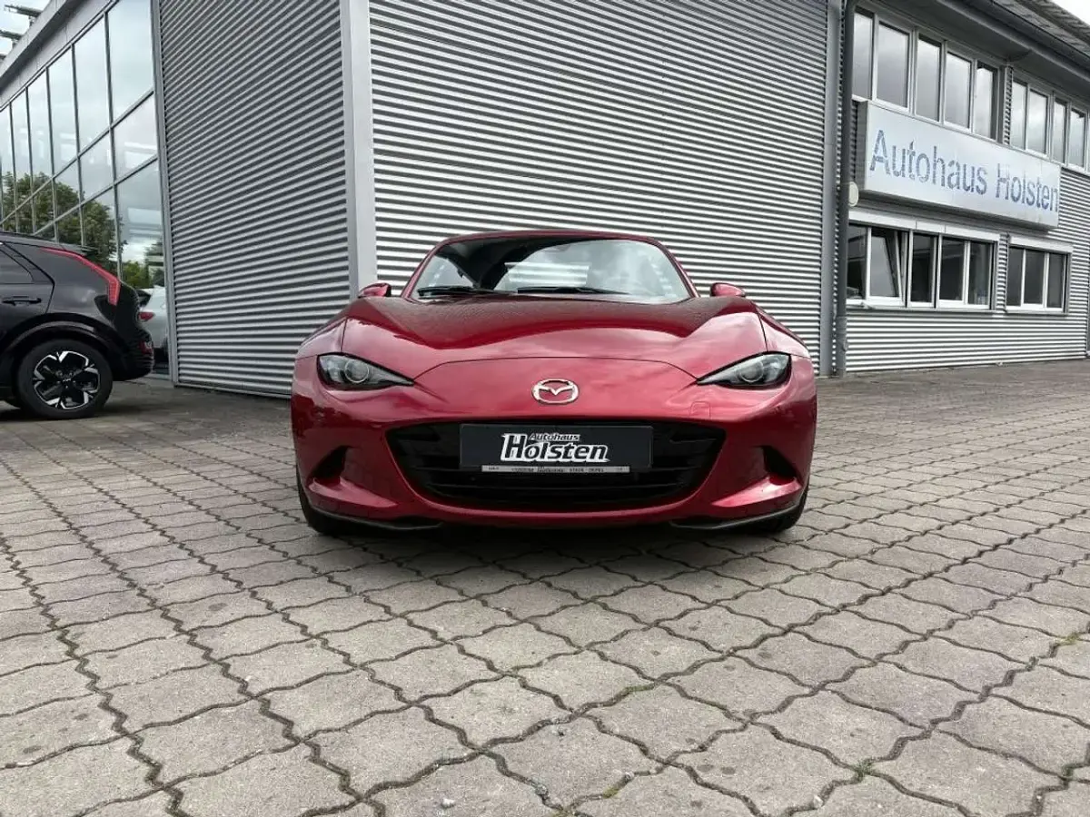 Neu Mazda MX5 Exclusive-Line 132 PS (97 kW) 2025 Rot Cabrio