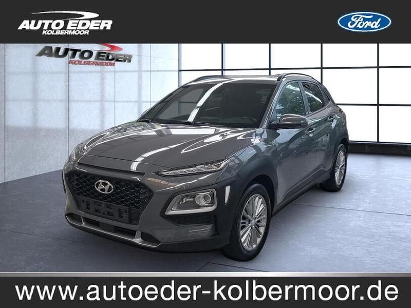 Grau Gebraucht 2020 Hyundai Kona YES! SUV | 15.990 € (Fairer Preis) - Bild 1/4