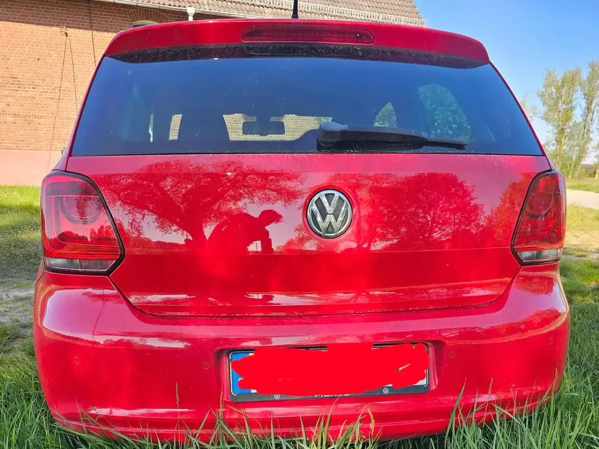 Gebraucht VW Polo Match 60 PS (44 kW) 2012 Rot Kleinwagen