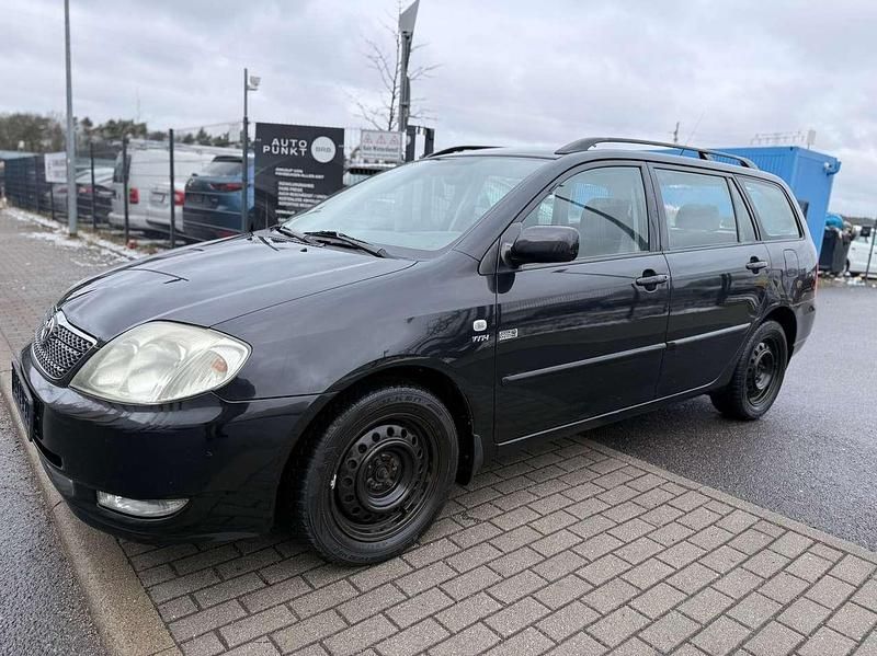 Gebraucht Toyota Corolla 97 PS (71 kW) 2003 Schwarz Kombi