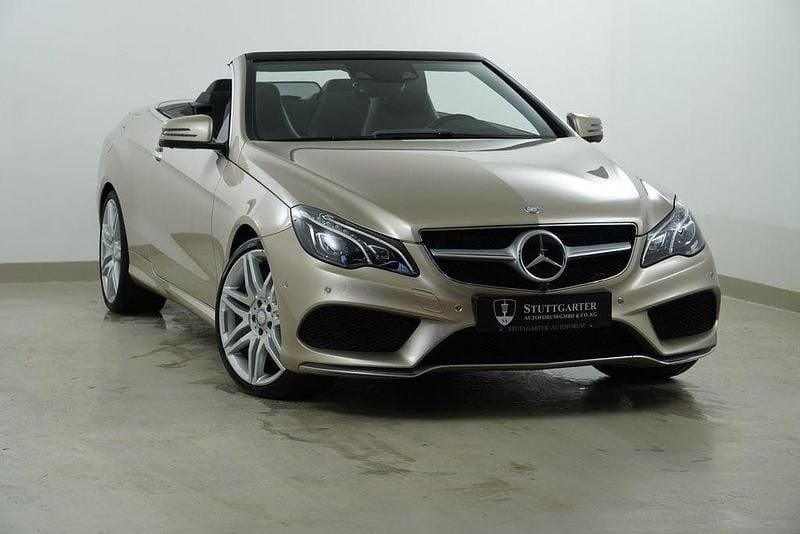 Grau Gebraucht 2016 Mercedes E500 AMG line Cabrio | 39.900 € - Bild 1/4