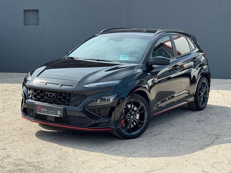 Phantom black / mic Gebraucht 2023 Hyundai Kona N Performance SUV | 34.490 € (Fairer Preis) - Bild 1/4
